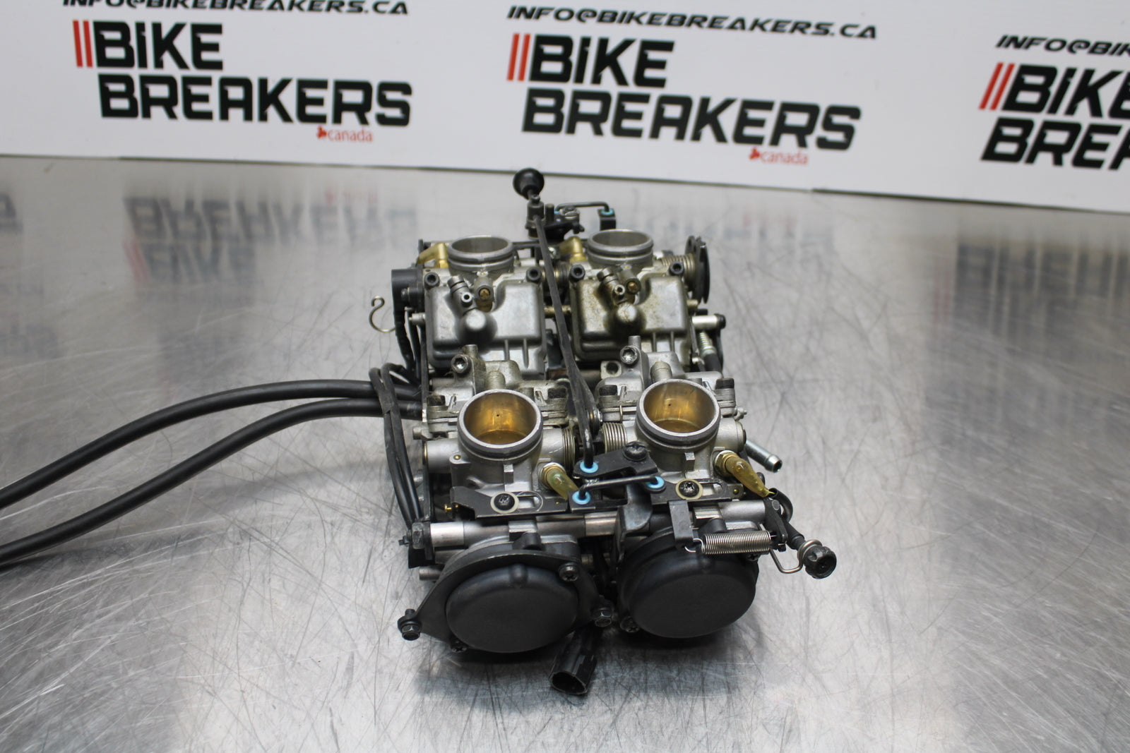 09 YAMAHA ROYAL STAR XVZ1300TF VENTURE CARB CARBURETOR SET BB151