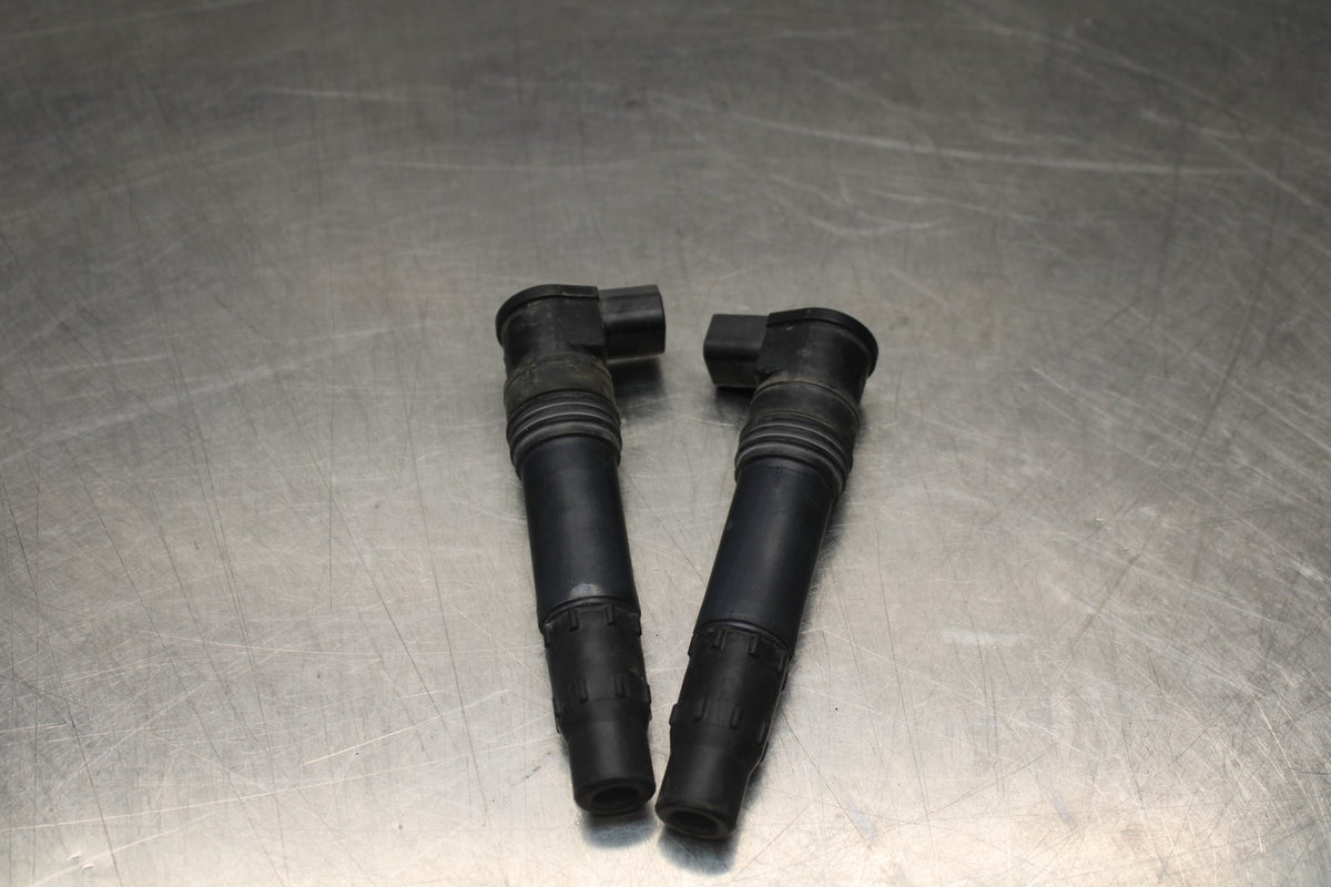 13 KAWASAKI NINJA 650 EX650F ABS IGNITION COILS COIL SPARK PLUG CAPS BB828