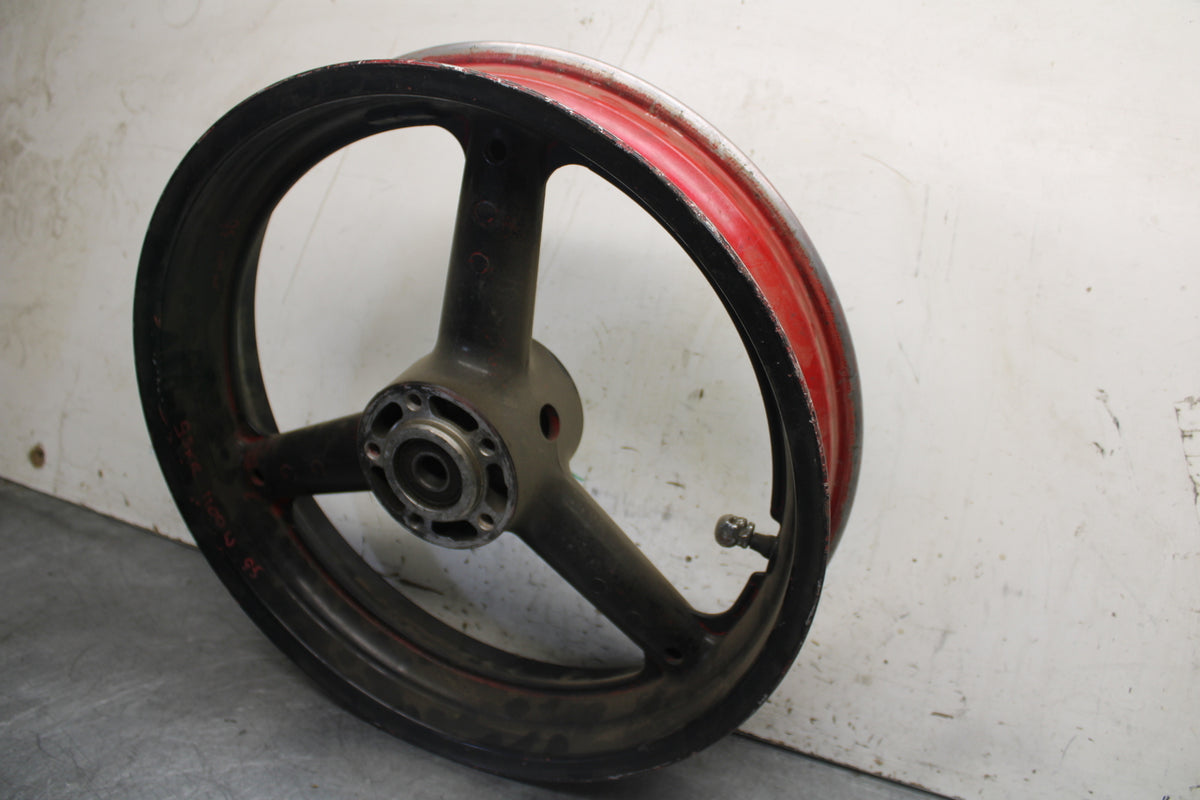 95 SUZUKI GSXR1100W FRONT WHEEL FRONT RIM BB28