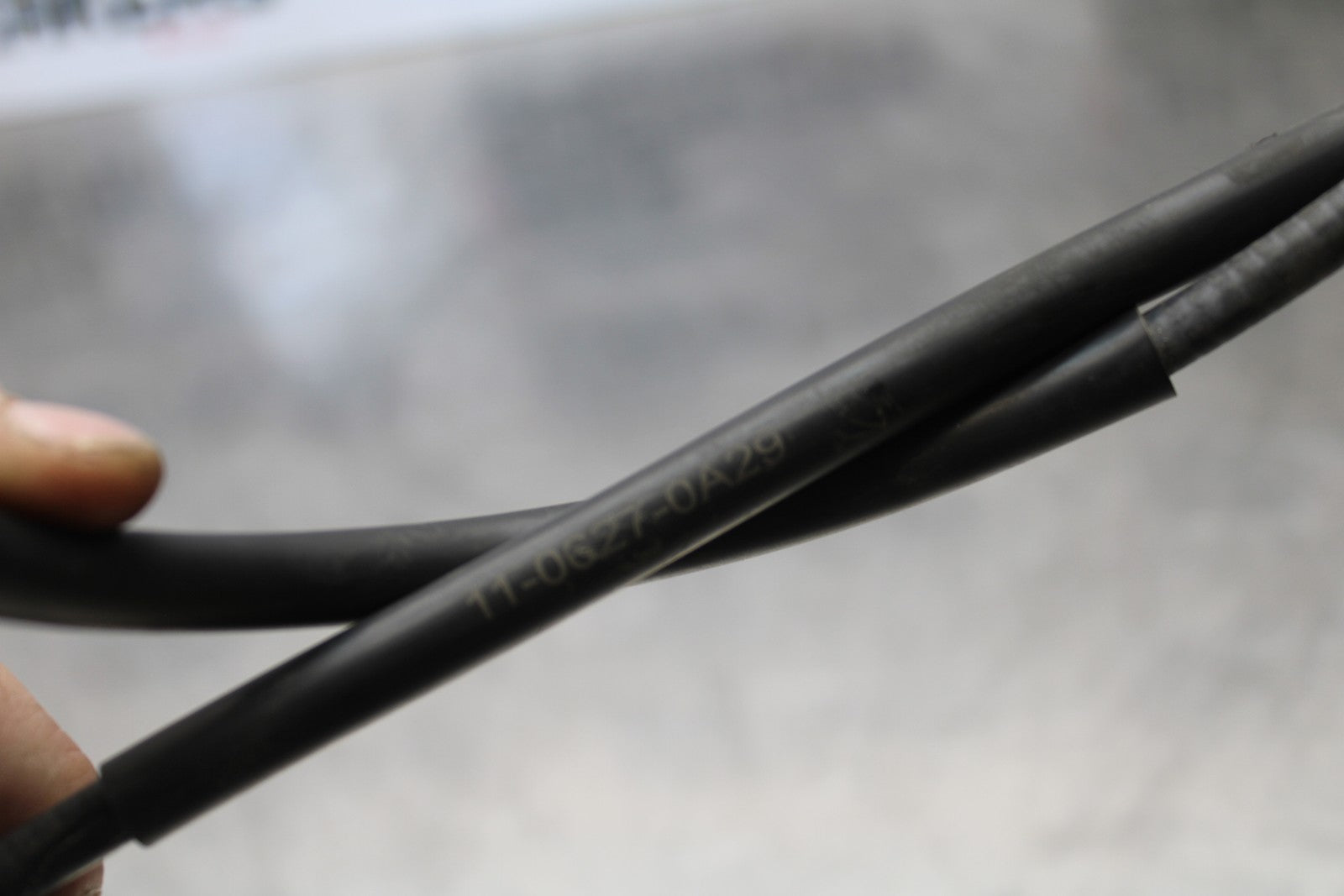 18-23 KAWASAKI NINJA 400 EX400 ABS CLUTCH CABLE LINE BB177