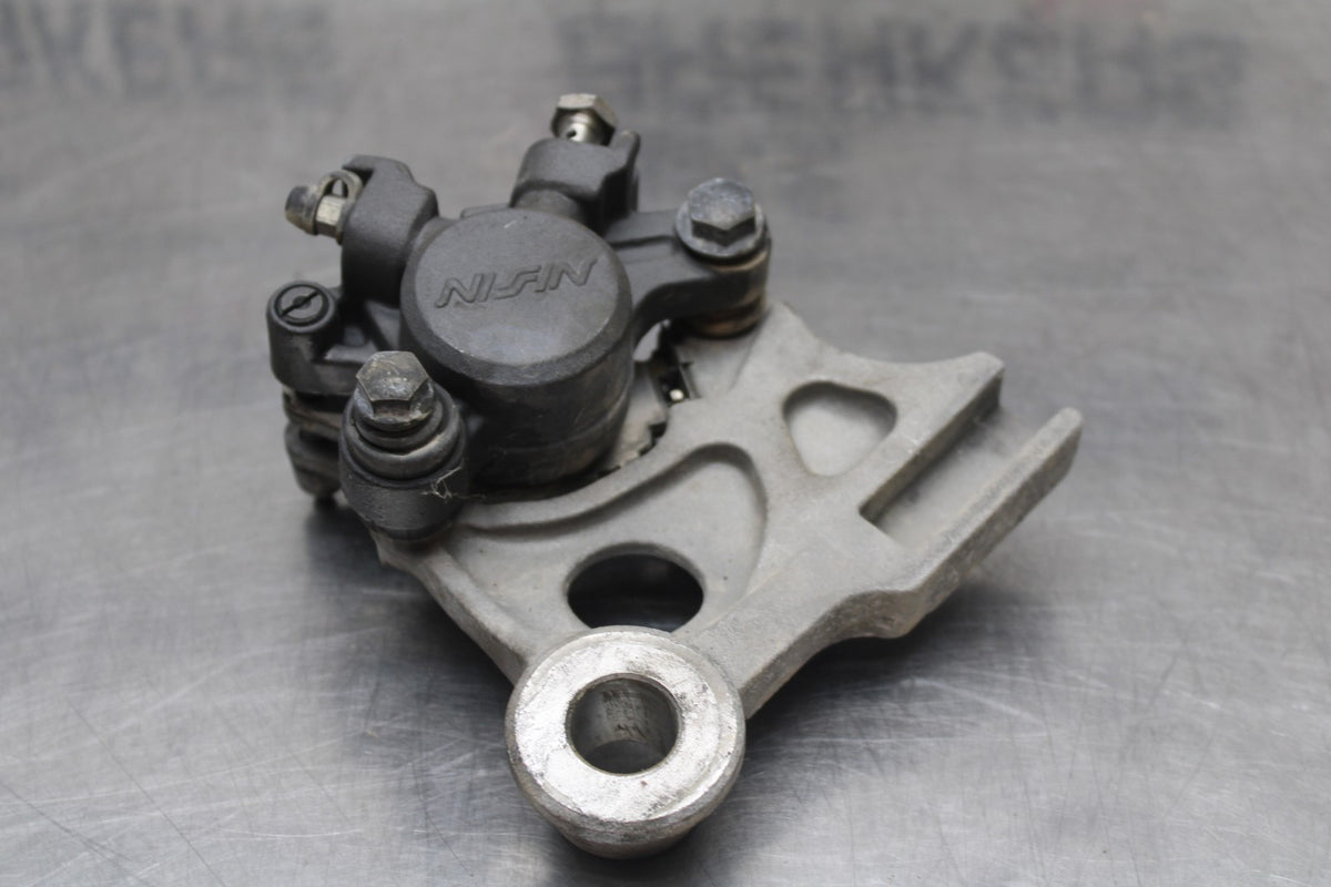 98-05 HONDA SUPER HAWK 1000 VTR1000F REAR BRAKE CALIPER W MOUNT BRACKET BB821