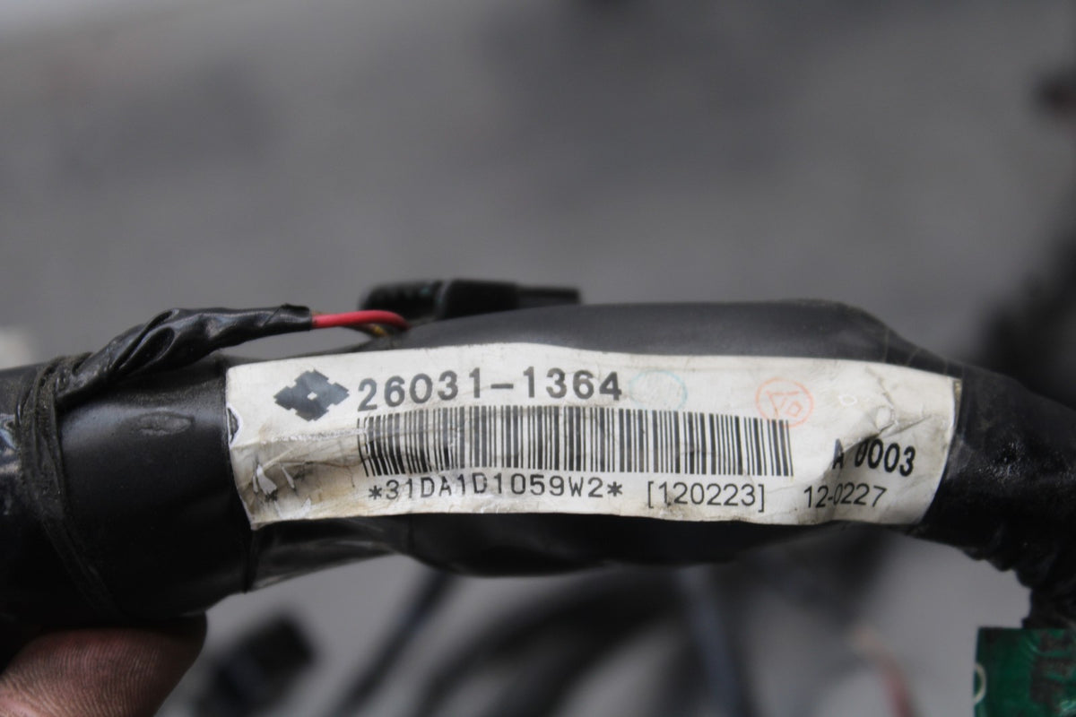 12 KAWASAKI NINJA 650 EX650E MAIN ENGINE WIRING HARNESS MOTOR WIRE LOOM BB926