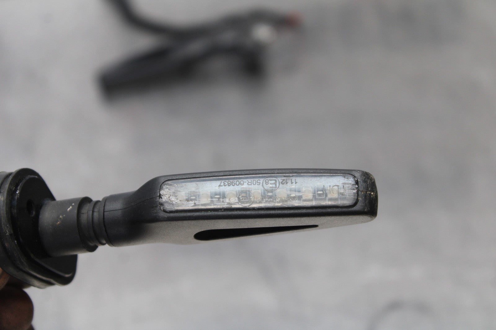 23-24 YAMAHA MT-07 FRONT LEFT RIGHT TURN SIGNALS LIGHT INDICATORS BB194