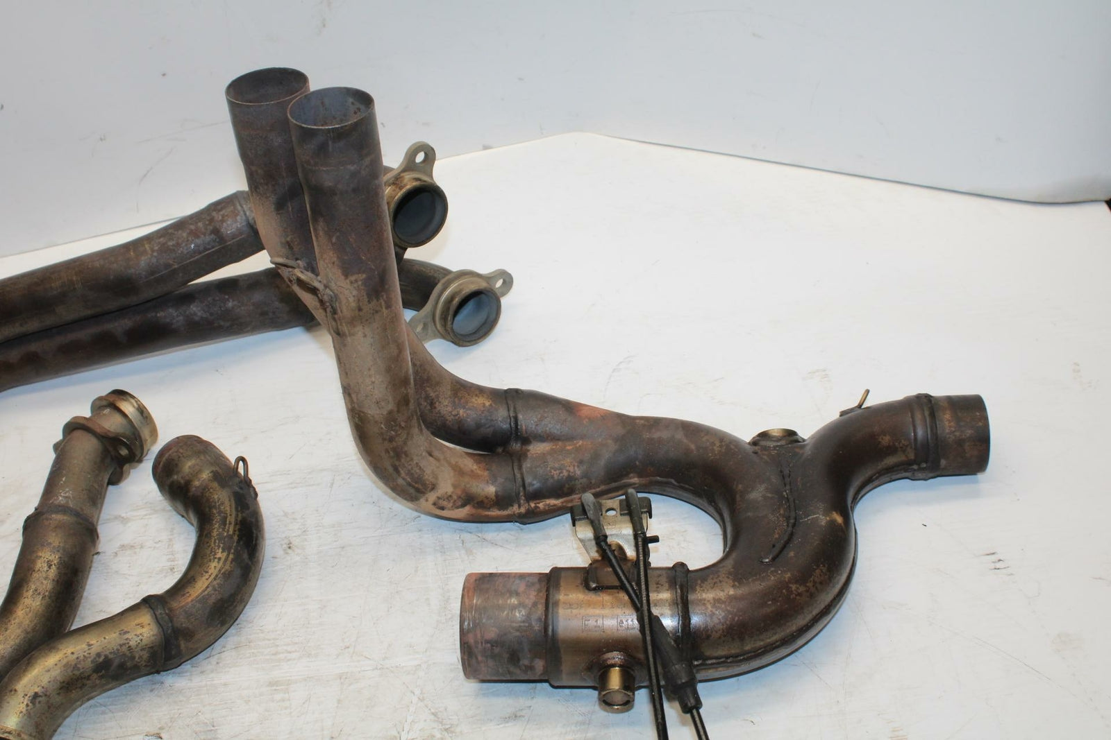 10-11 APRILIA RSV4 EXHAUST HEADER  MANIFOLD BB268