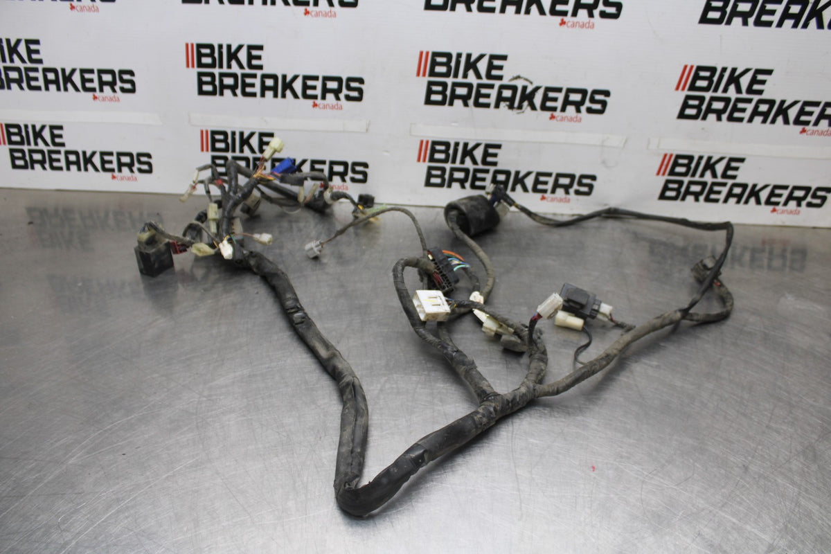 08 YAMAHA V STAR 1100 XVS1100AW CLASSIC MAIN ENGINE WIRING HARNESS BB916