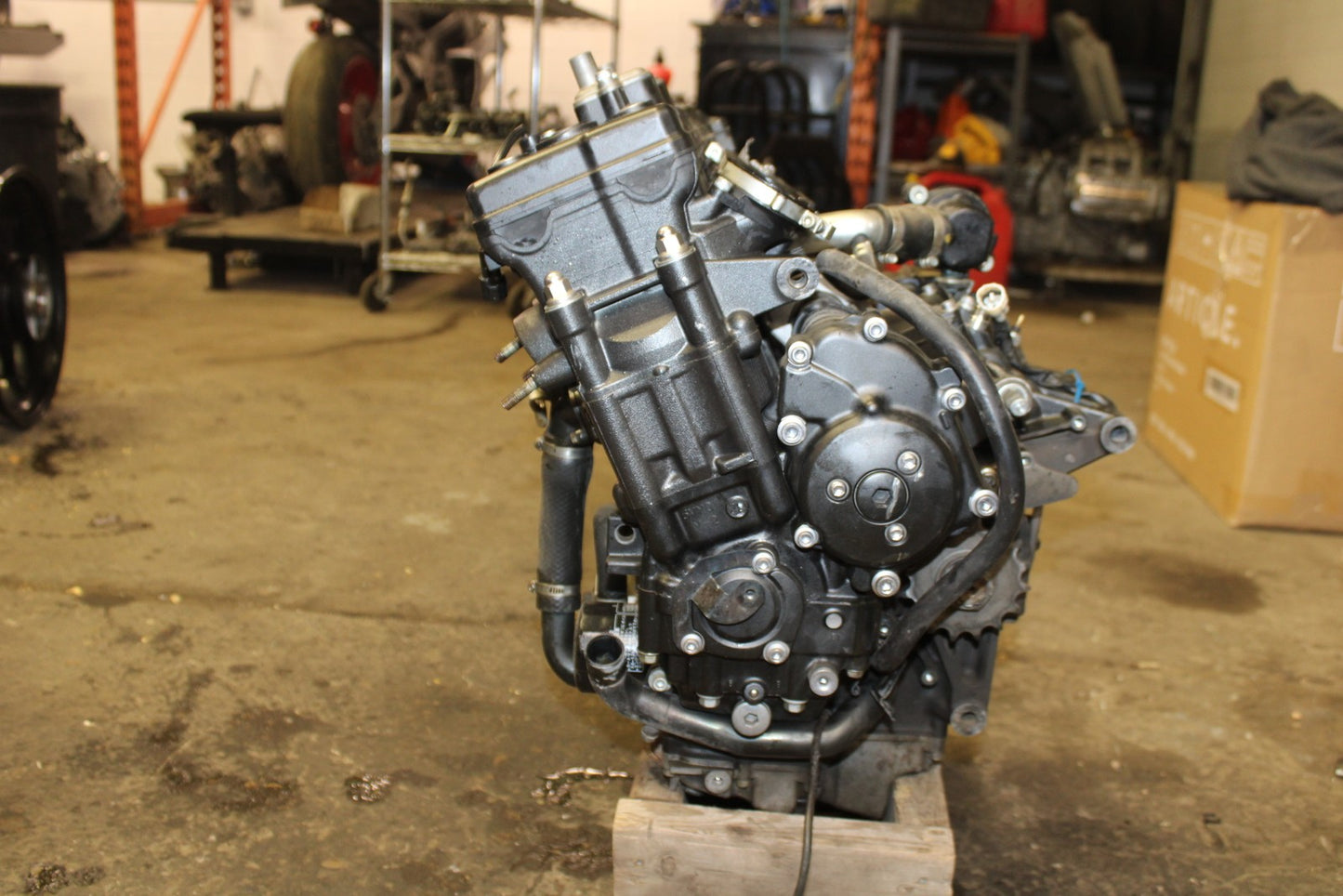 07-08 YAMAHA YZF R1 ENGINE MOTOR BB771