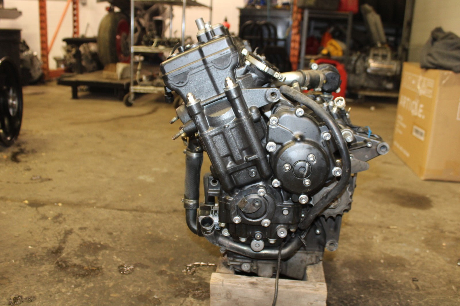 07-08 YAMAHA YZF R1 ENGINE MOTOR BB771