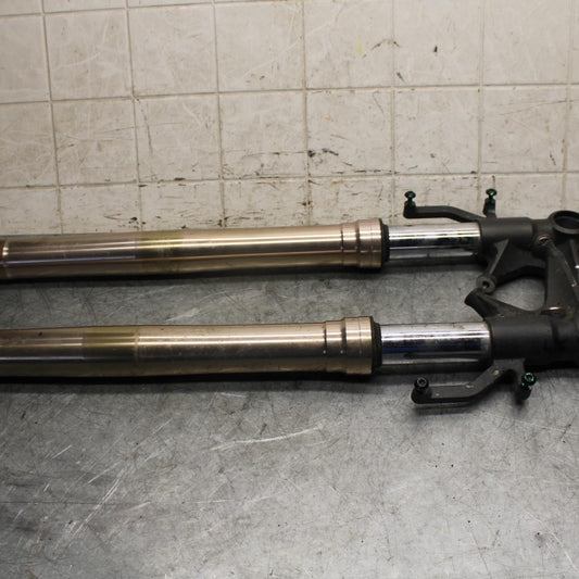 2009 Kawasaki Ninja ZX6R ZX600R FRONT FORKS SHOCK SUSPENSION SET PAIR BB538