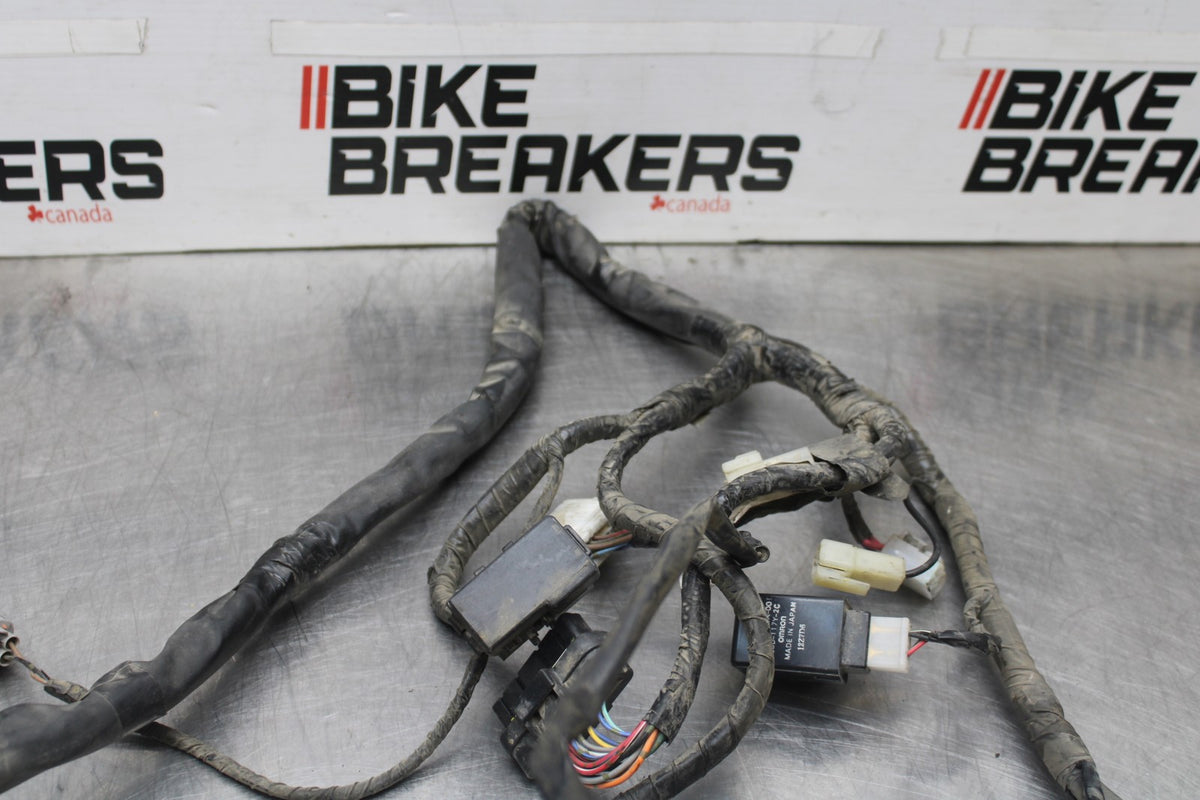 08 YAMAHA V STAR 1100 XVS1100AW CLASSIC MAIN ENGINE WIRING HARNESS BB916