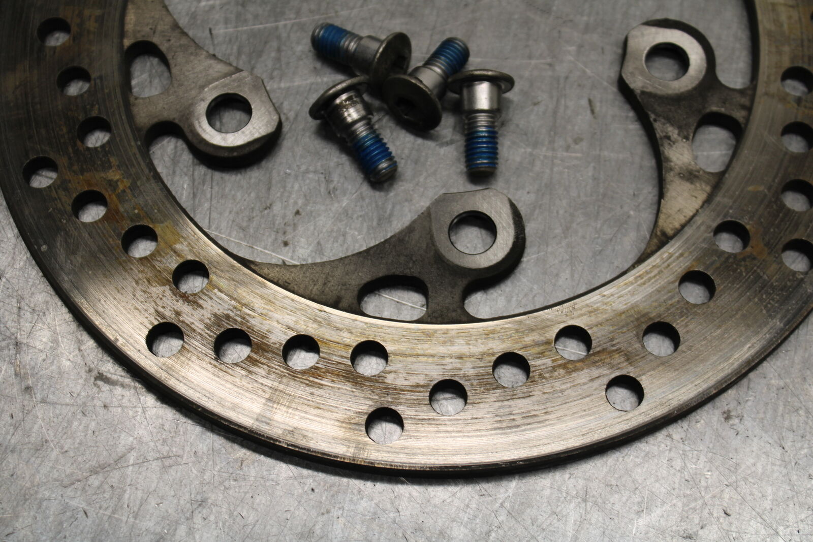 11-24 SUZUKI GSXR750 REAR ROTOR BACK BRAKE DISC 69211-18G00 BB714