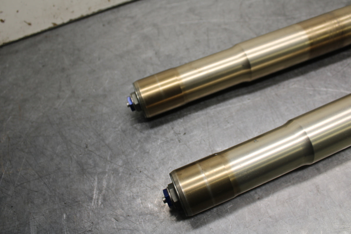 08-10 SUZUKI GSXR 600 FRONT FORKS SHOCK SUSPENSION SET PAIR  BB721