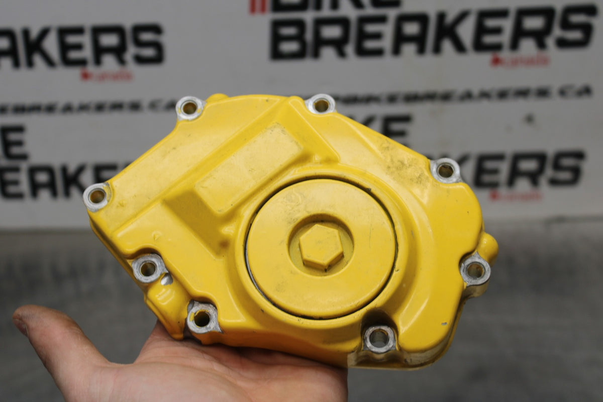 02-03 HONDA CBR954RR ENGINE MOTOR TIMING CHAIN COVER BB497