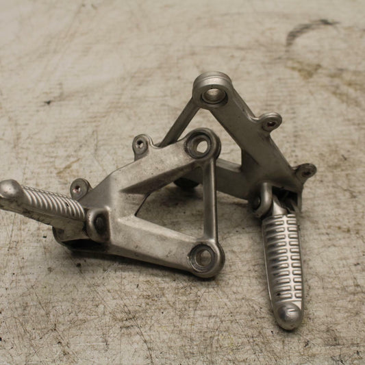08-10 DUCATI 848 LEFT RIGHT REARSET REAR SET DRIVER PEG BRACKETS MOUNTS BB369