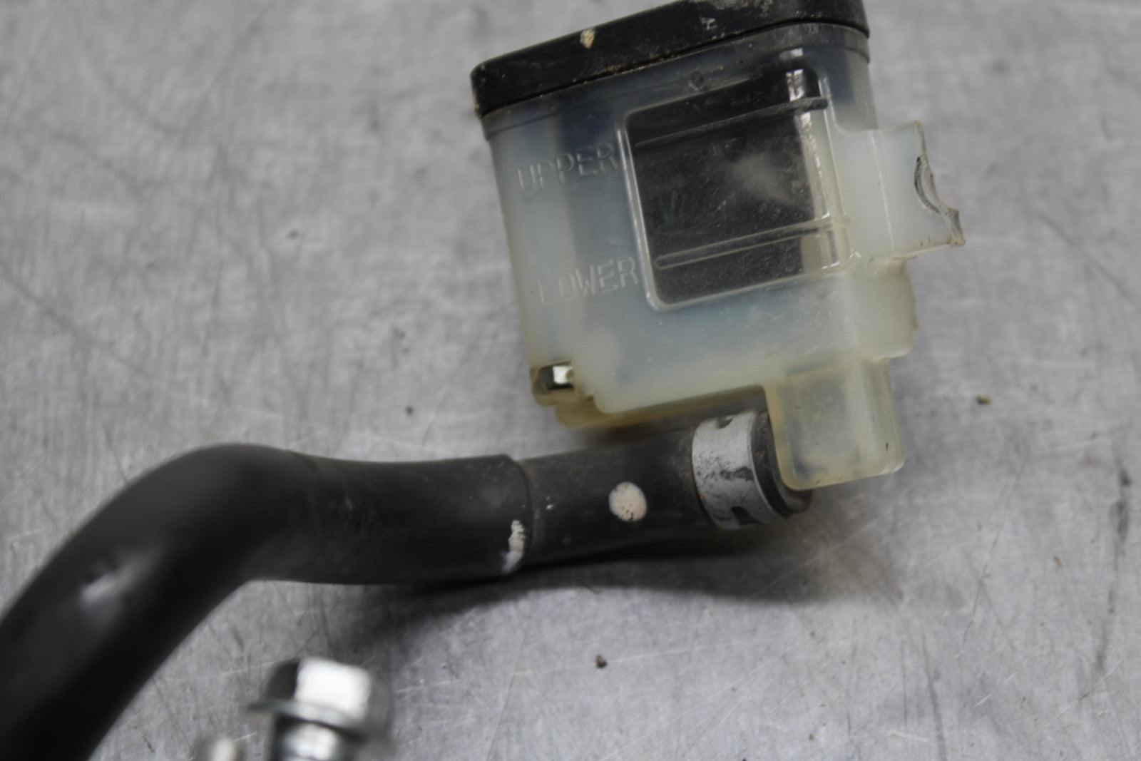 08-10 SUZUKI GSXR750 REAR BACK BRAKE MASTER CYLINDER W RESERVOIR BB127