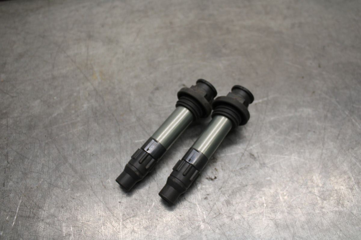 24 KAWASAKI NINJA 500 ABS IGNITION COILS COIL SPARK PLUG CAPS BB730
