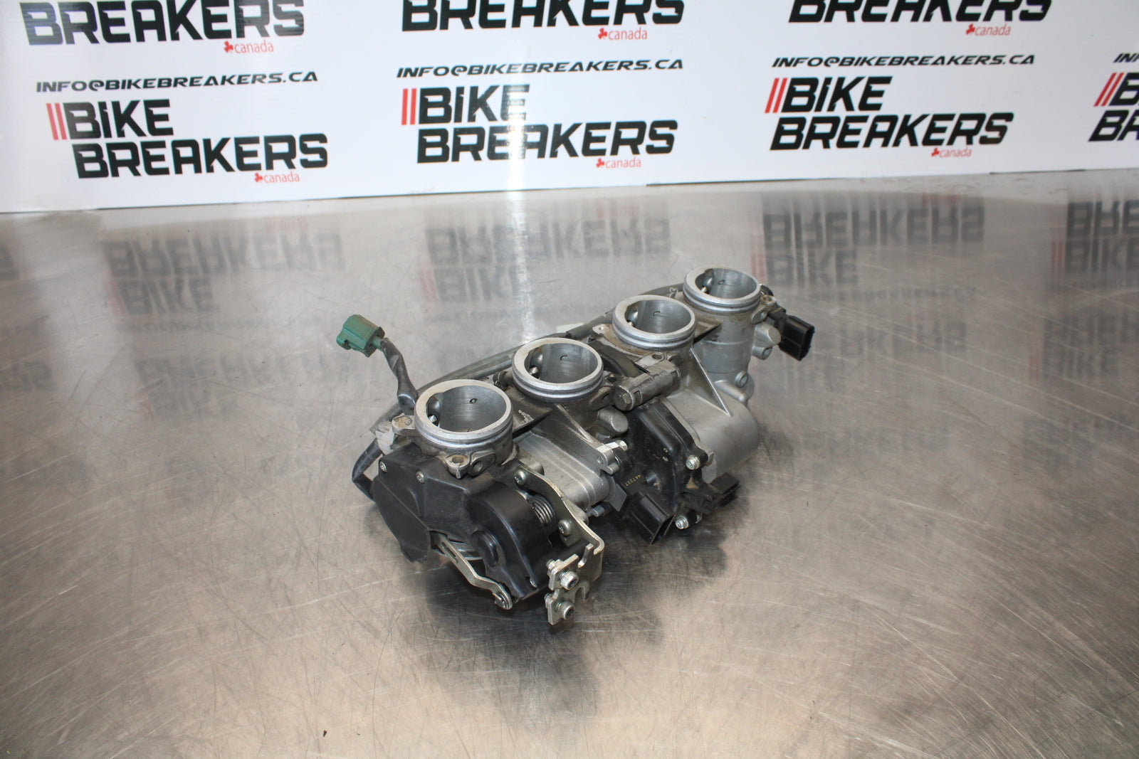 07-08 YAMAHA YZF R1 MAIN FUEL INJECTORS / THROTTLE BODIES BB160