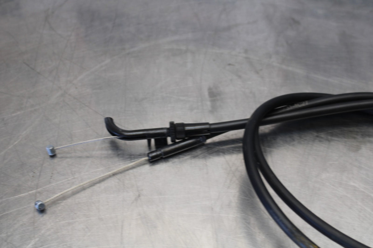 24-25 KAWASAKI ELIMINATOR 450 THROTTLE CABLES LINES BB869