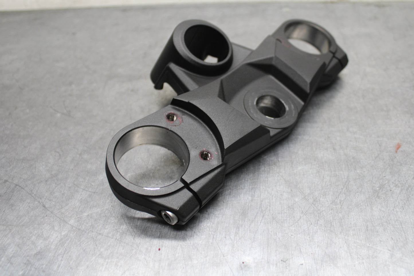 12-25 KAWASAKI NINJA ZX14R FORKS UPPER TRIPLE TREE CLAMP BB757