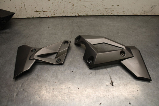 19-22 KAWASAKI Z400 ENGINE RADIATOR MOTOR COOLER COVER GUARD TRIM SET BB738