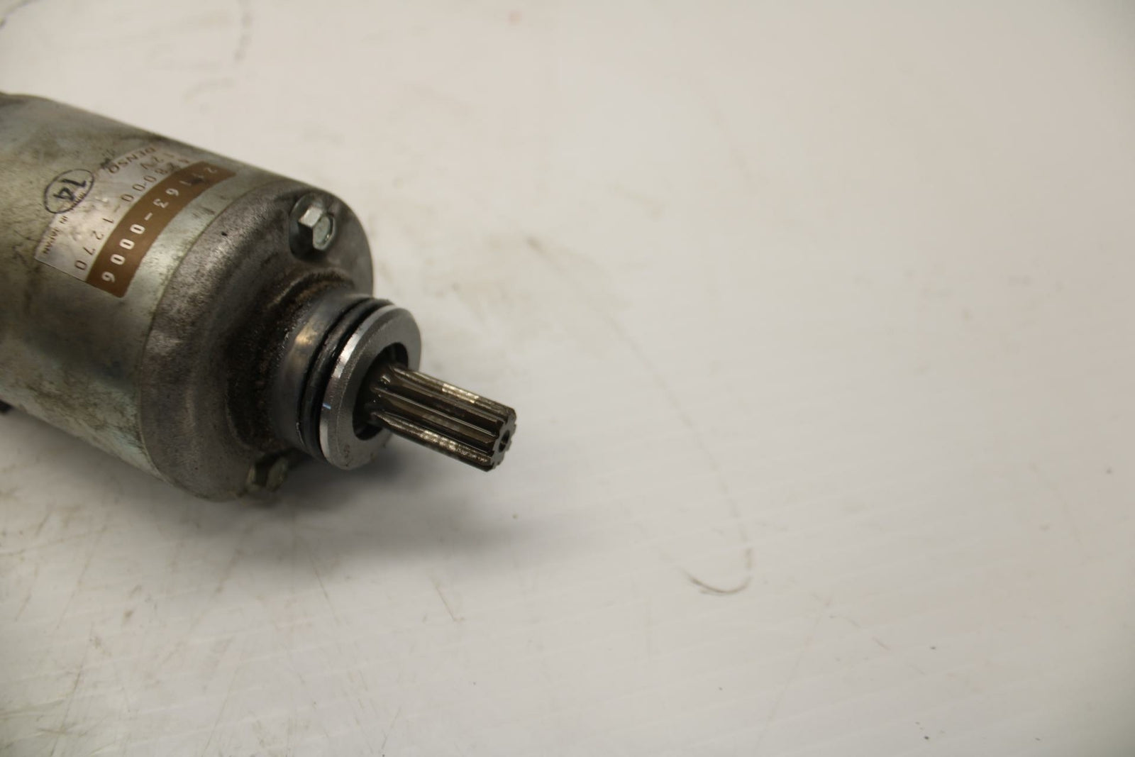 03 KAWASAKI NINJA ZX6RR ZX600K ENGINE STARTING STARTER MOTOR  BB264