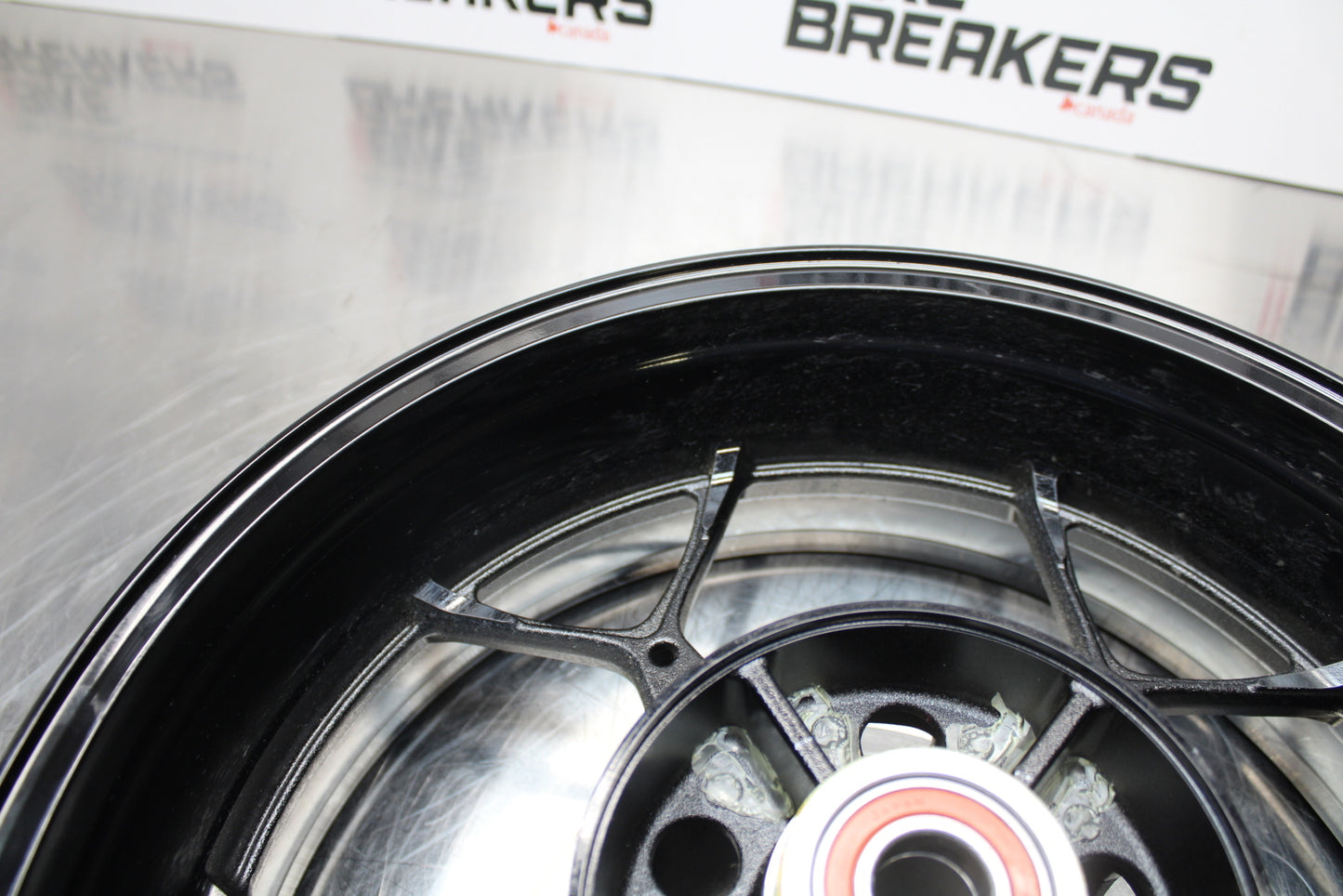 23-24 KAWASAKI NINJA ZX14R NEW!! REAR WHEEL BACK RIM & ROTOR BB141