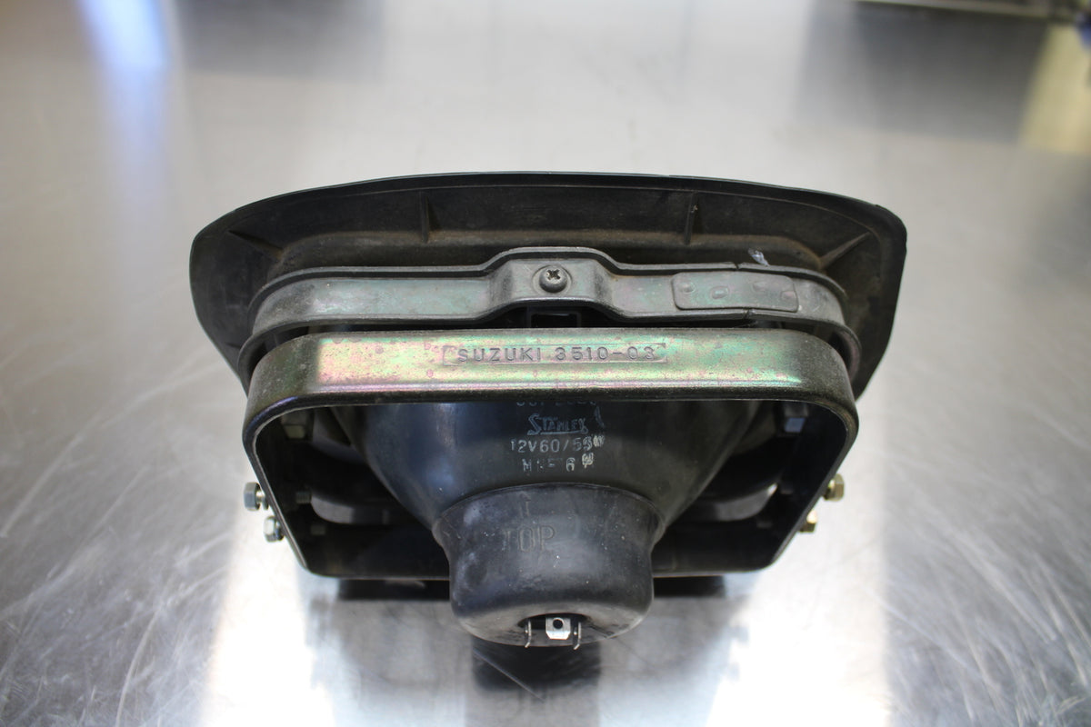 86 SUZUKI GS750ES FRONT HEADLIGHT HEAD LIGHT LAMP BB140