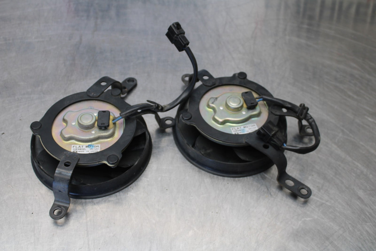04-05 YAMAHA YZF R1 ENGINE RADIATOR COOLING FAN SET BB173