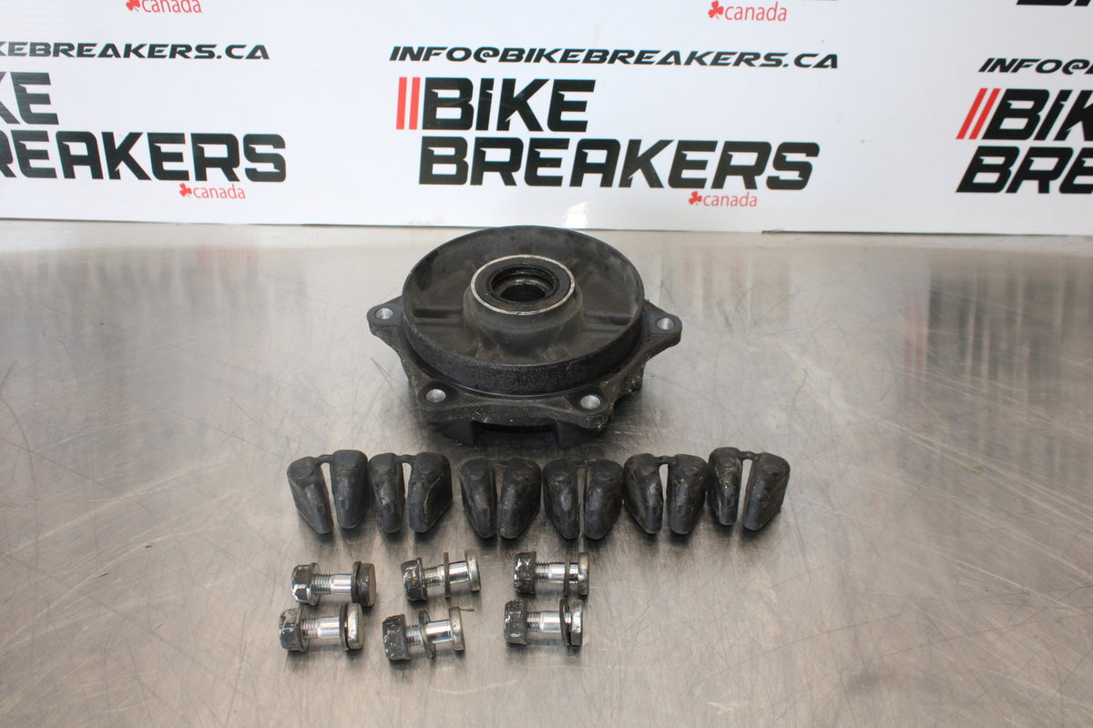 05-06 HONDA CBR600RR REAR HUB & SHOCK DAMPERS CUSH ABSORBERS BB159