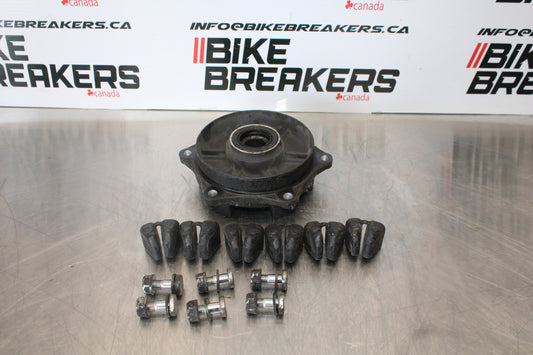 05-06 HONDA CBR600RR REAR HUB & SHOCK DAMPERS CUSH ABSORBERS BB159