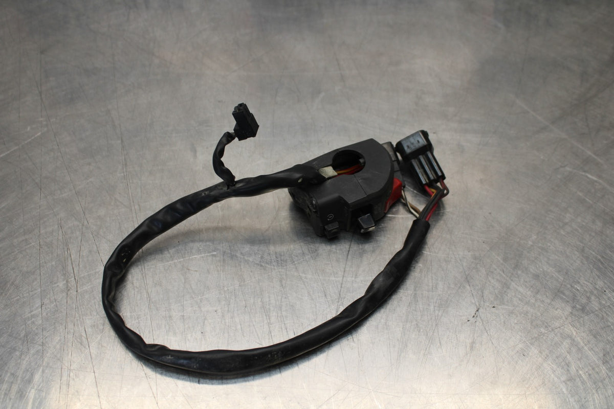 2007 Kawasaki Ninja ZX6R ZX600P RIGHT CLIP ON HANDLE KILL OFF START SWITCH BB175