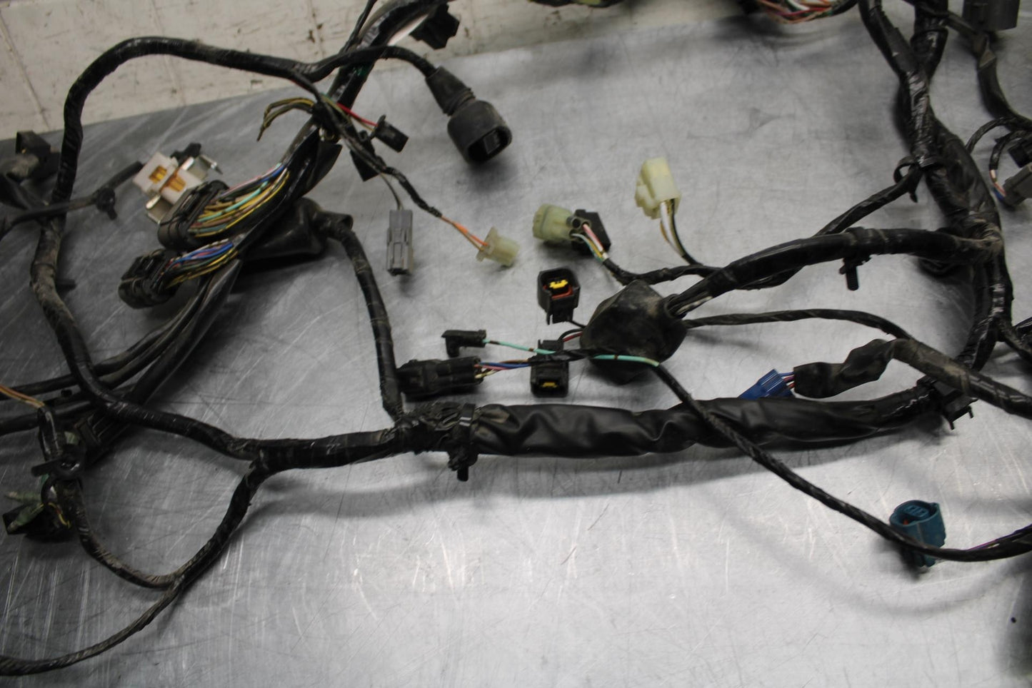 11-14 KAWASAKI VERSYS 650 LE 650C MAIN ENGINE WIRING HARNESS MOTOR WIRE  BB498