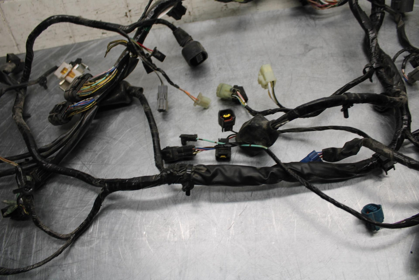 11-14 KAWASAKI VERSYS 650 LE 650C MAIN ENGINE WIRING HARNESS MOTOR WIRE  BB498
