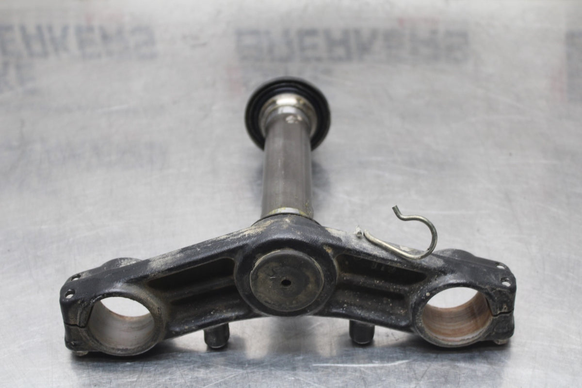 06 KAWASAKI Z750 FRONT FORKS CLAMP LOWER TRIPLE TREE STEM BB837
