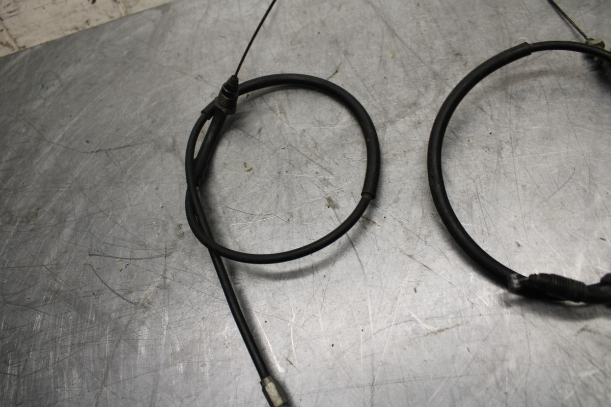 02-03 HONDA CBR900RR 954 THROTTLE CABLES LINES BB497