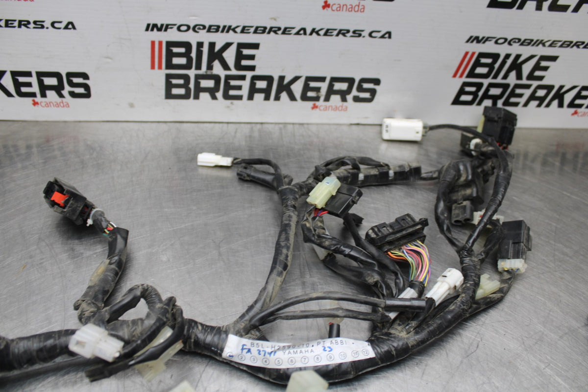 23 YAMAHA YZF R3 MAIN ENGINE WIRING HARNESS MOTOR WIRE LOOM BB806