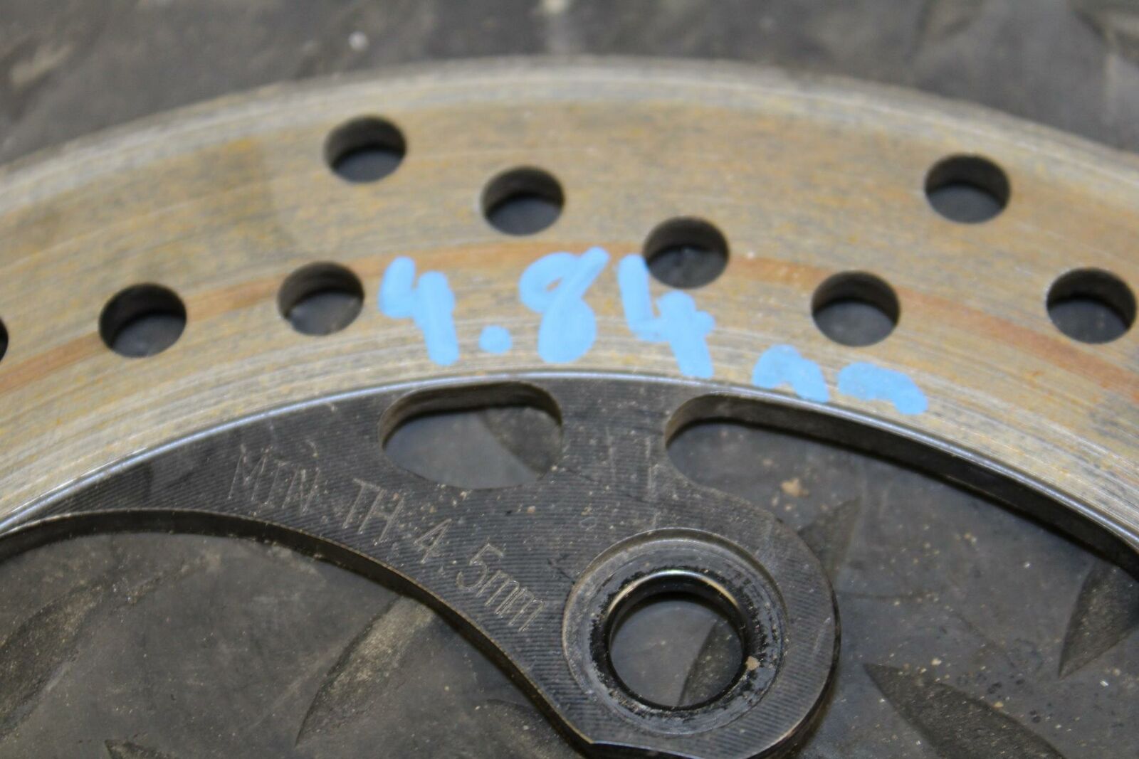 07 SUZUKI BURGMAN 650 REAR ROTOR BACK BRAKE DISC BB183