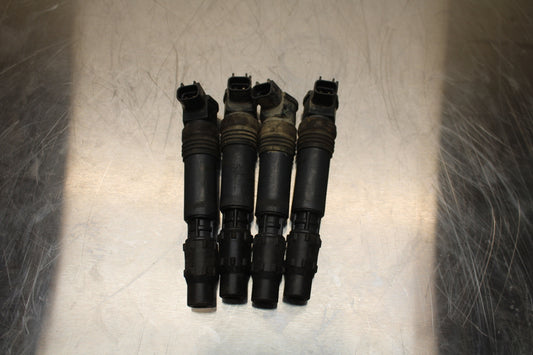 01-06 HONDA CBR600F4I IGNITION COILS COIL SPARK PLUG CAPS BB567