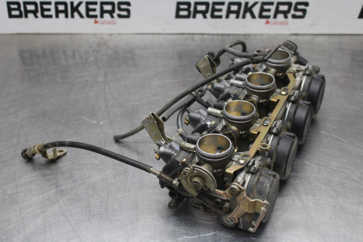 97-00 SUZUKI GSXR600 SRAD CARBS CARBURETORS BB921