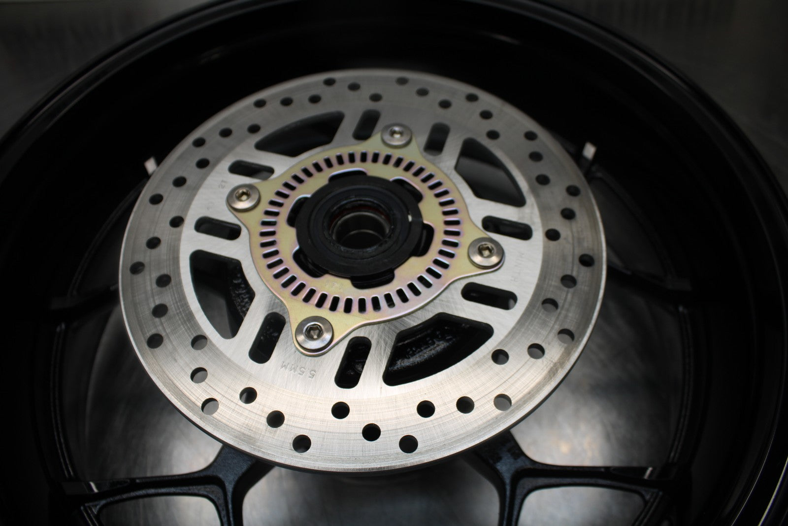 23-24 KAWASAKI NINJA ZX14R NEW!! REAR WHEEL BACK RIM & ROTOR BB169