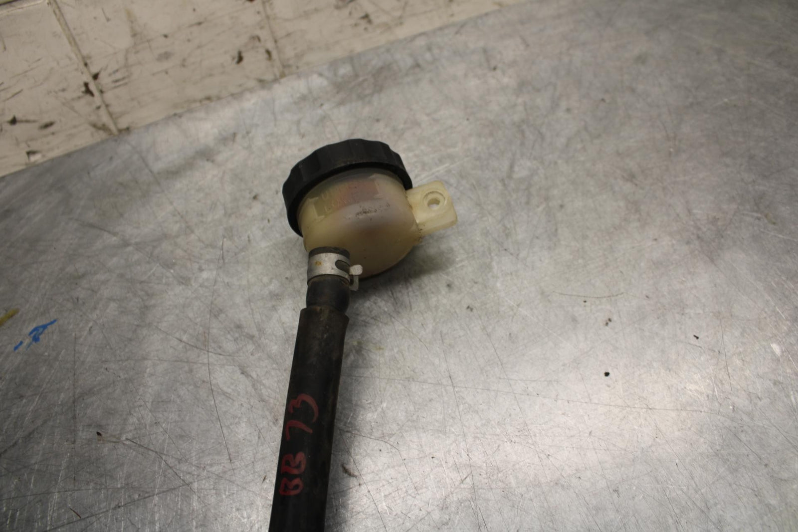 1996 Kawasaki Ninja 600R ZX600C REAR BACK BRAKE MASTER CYLINDER W RESERVOIR BB35