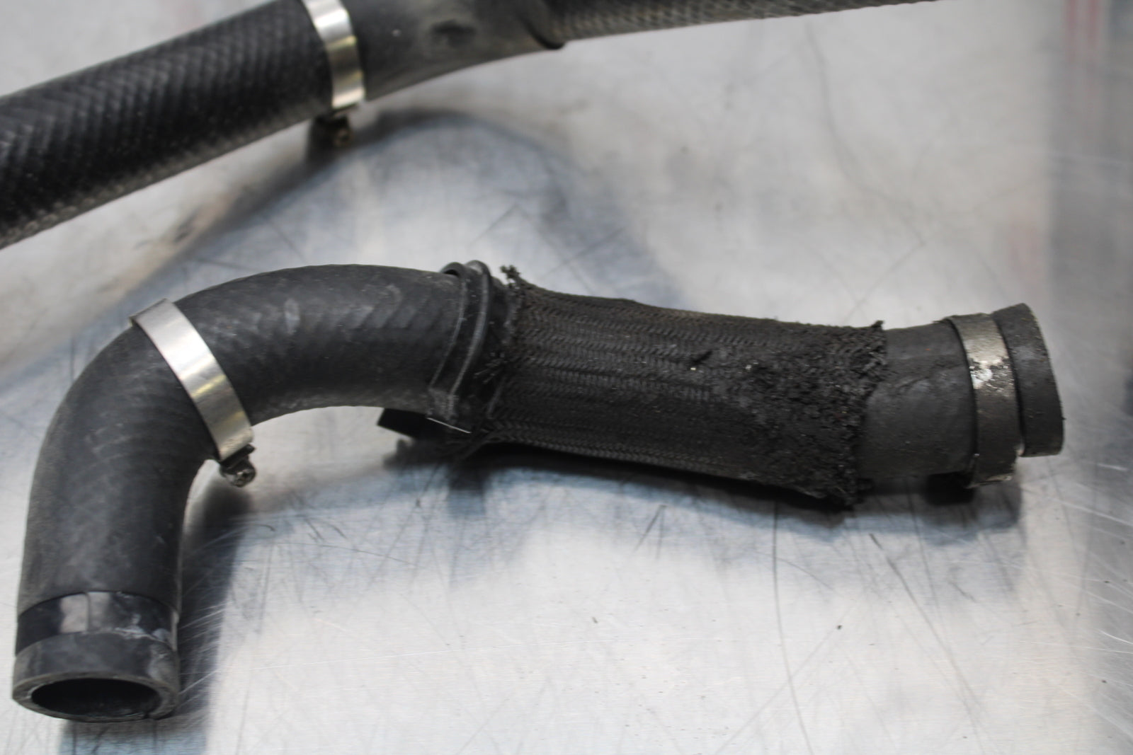 13-17 KAWASAKI NINJA ZX6R ZX636 ABS RADIATOR HOSES COOLANT WATER PIPES BB143