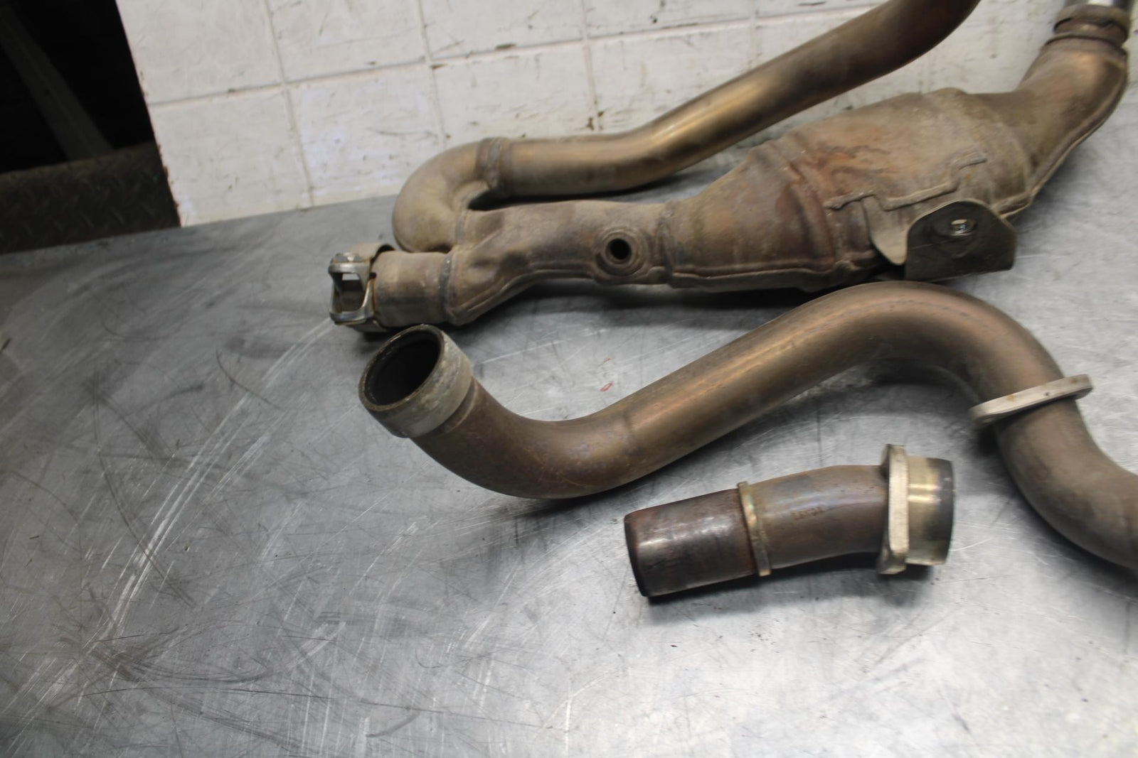 2017 Suzuki SV650X ABS EXHAUST HEADER PIPES MANIFOLD BB512