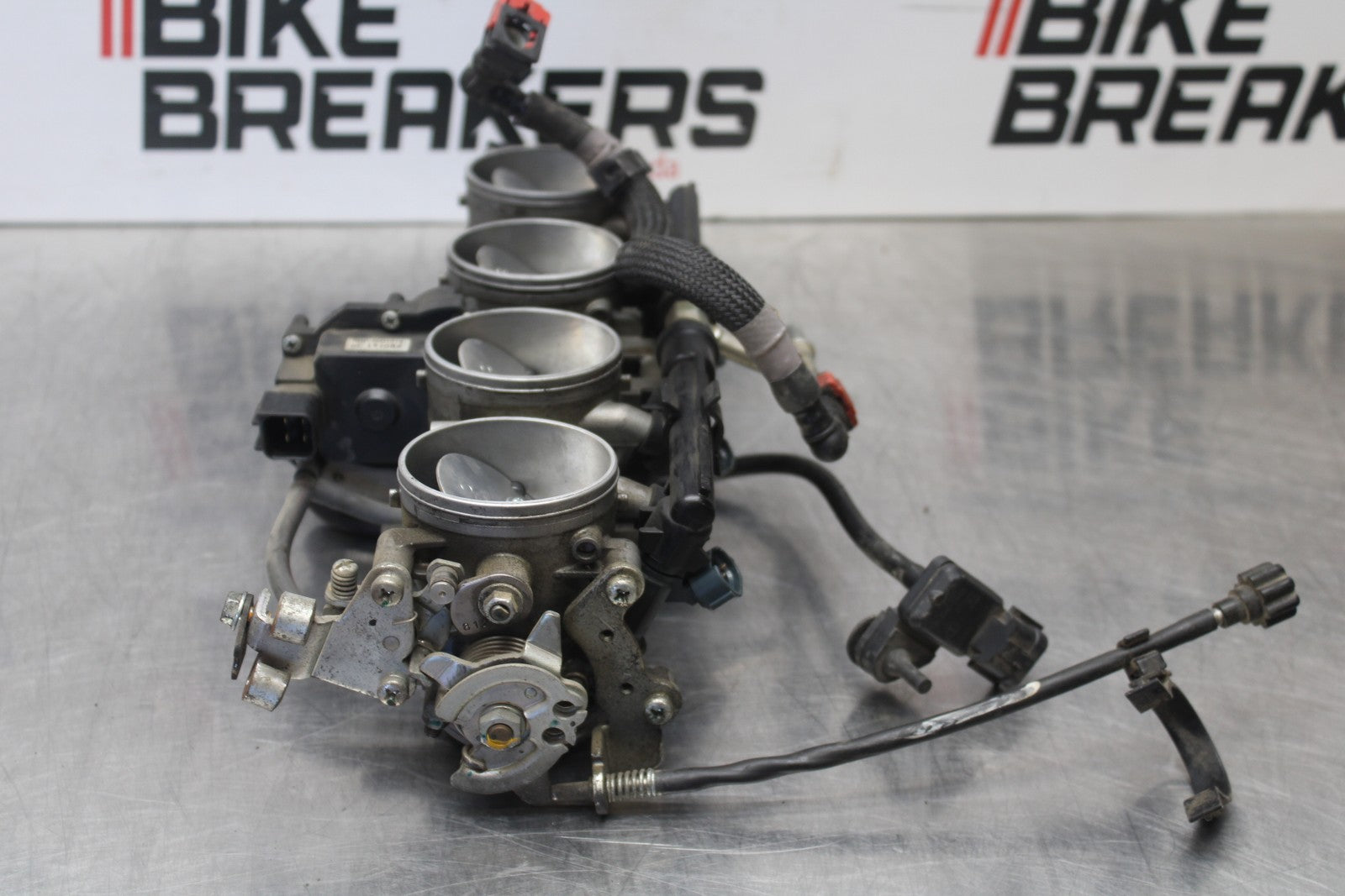 07-08 KAWASAKI NINJA ZX6R MAIN FUEL INJECTORS / THROTTLE BODIES BB203