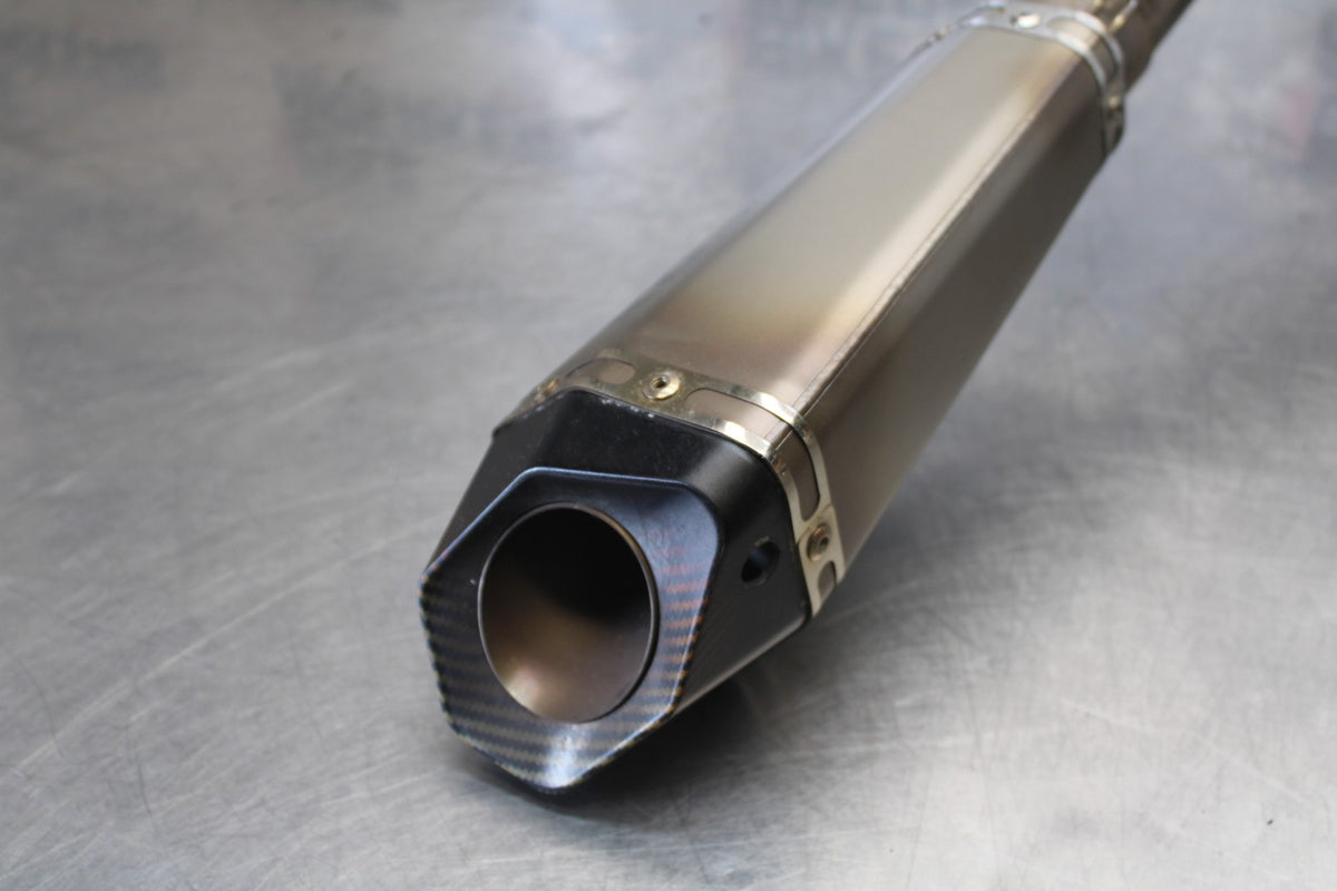 13-18 KAWASAKI NINJA ZX6R AFTERMARKET EXHAUST MUFFLER SLIP ON CAN SILENCER BB908