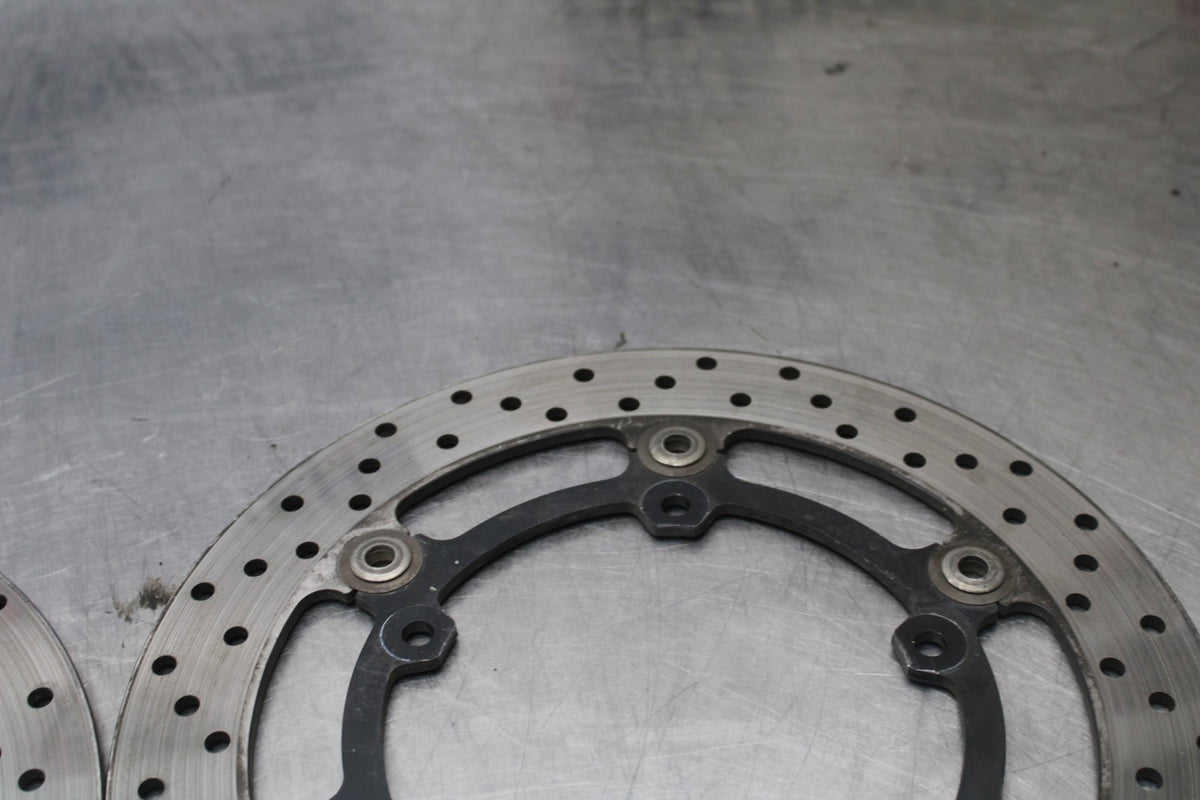 15-17 YAMAHA FJ09 FRONT LEFT RIGHT BRAKE ROTORS DISCS BB906