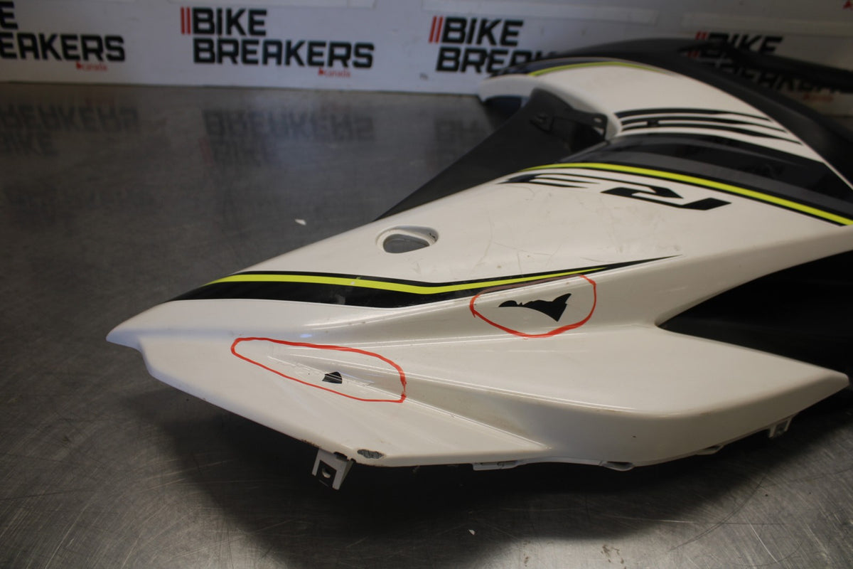15-17 YAMAHA YZF R3 RIGHT LOWER MID UPPER SIDE FAIRING COWL  BB003