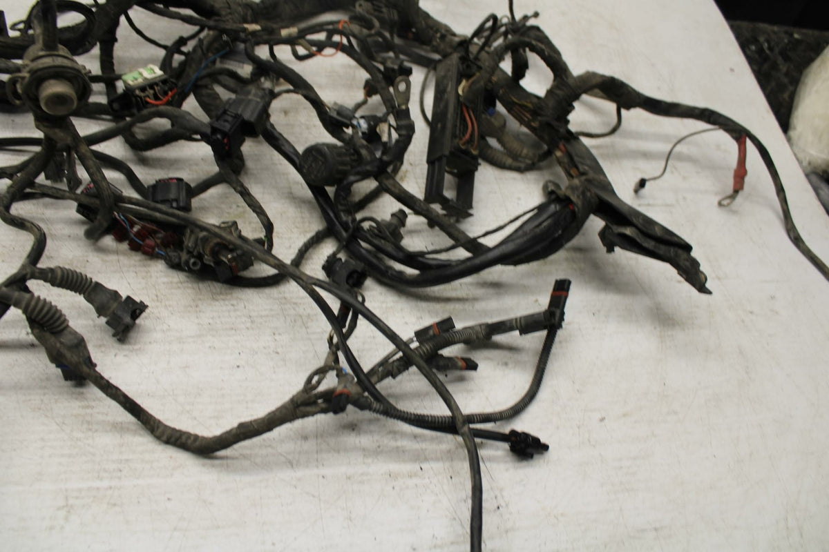07-13 BMW R1200GS ADVENTURE MAIN ENGINE WIRING HARNESS MOTOR WIRE LOOM BB368
