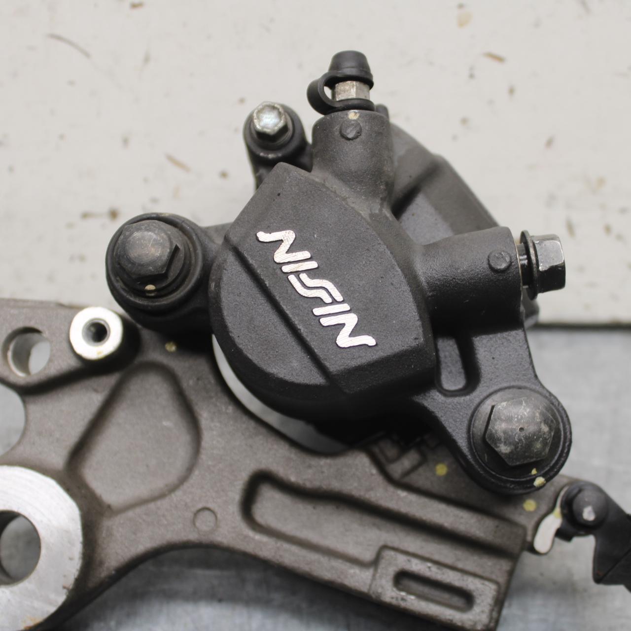 15-18 HONDA CB300FA REAR BACK BRAKE CALIPER W MOUNT BRACKET BB646