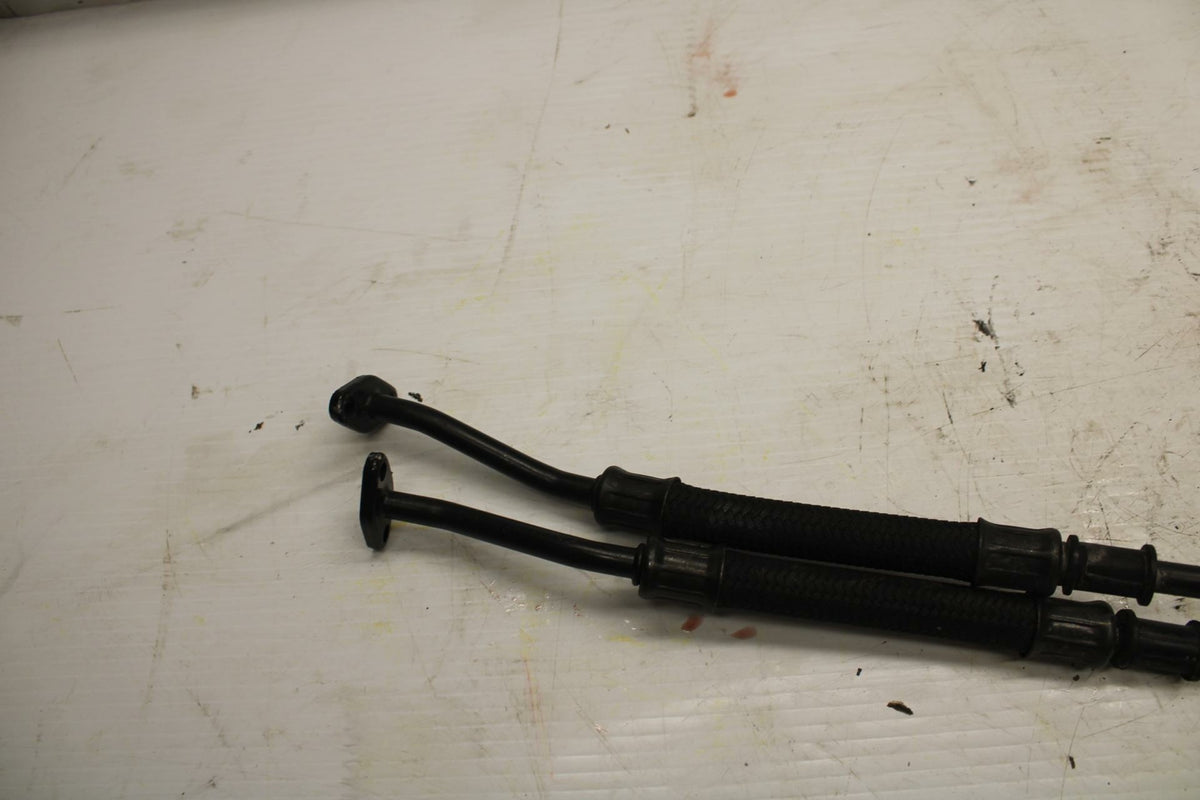 04-09 SUZUKI GS500F ENGINE MOTOR OIL COOLER HOSES  BB278