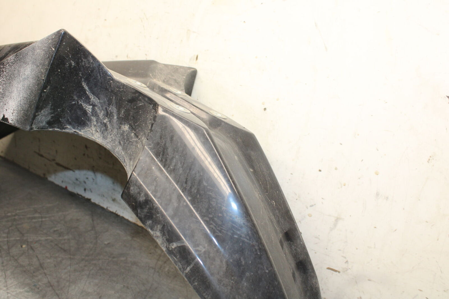 08-18 KAWASAKI KLR650 FRONT WHEEL FENDER COWL FAIRING BB707